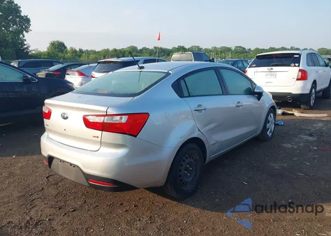 2013 Kia Rio Lx from USA, damaged, VIN KNADM4A3XD6274554